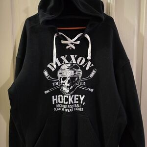 DIXXON Black Hockey Graphic Hoodie